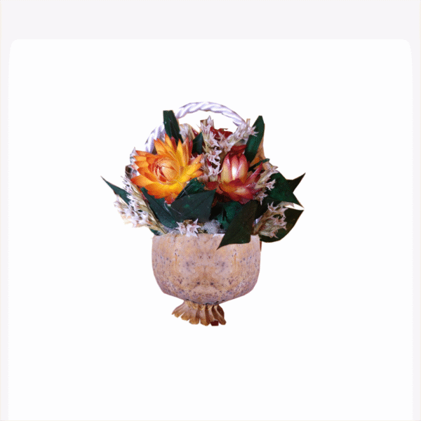 Dried Poppy Ornament