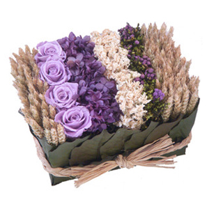 Long bouquet lavander